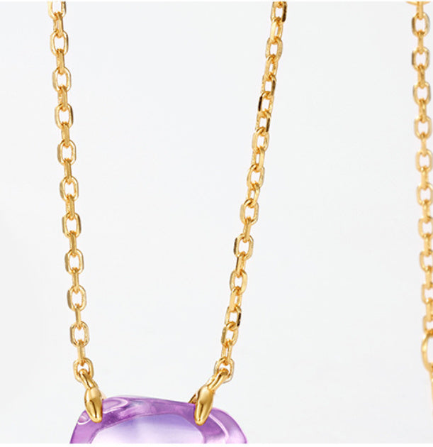 Women's Simple Crystal Vintage Geometric Necklace