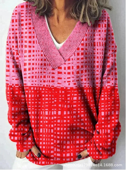 3D Animal Pattern Printed Casual Women's Sweater