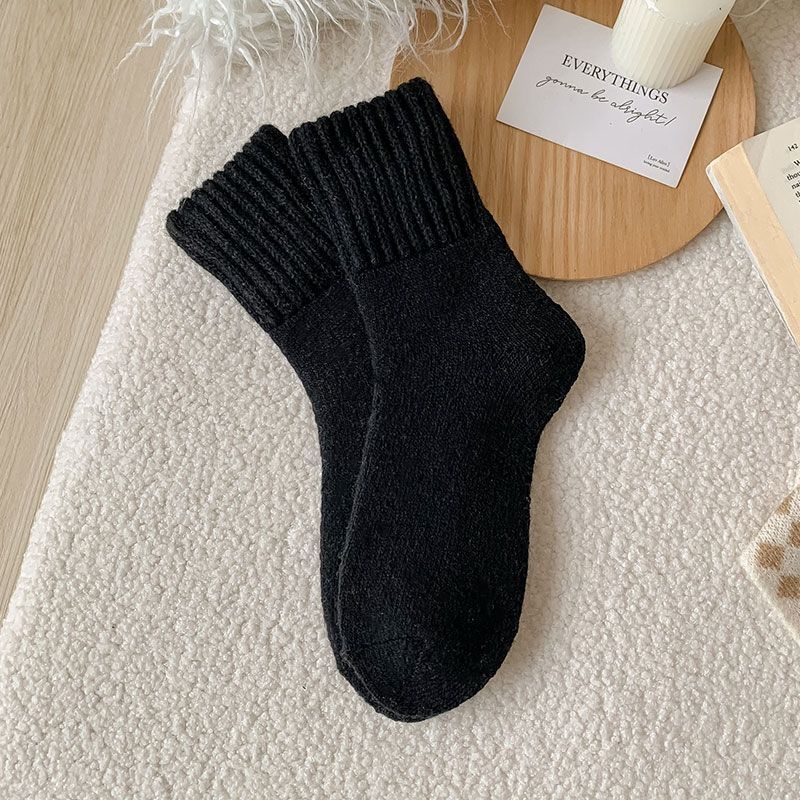 Tube Winter Thickened Maillard Terry Velvt Plush Snow Socks