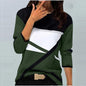 Casual Striped Long Sleeve Round Neck T-shirt