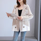 Mink Fur Women's Coat Wear Loose All-matching Thick Knit Cardigan