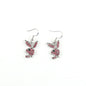 Cute Full Diamond Rabbit Stud Earrings Women