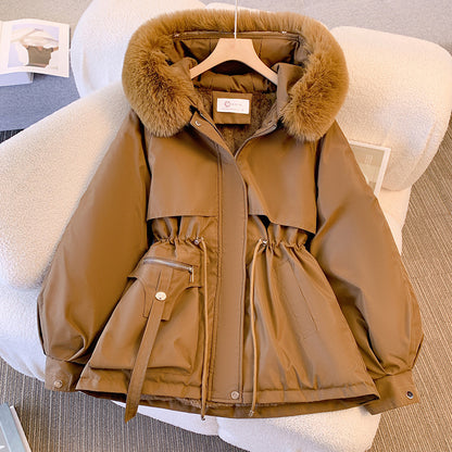 Parka Women's Mid-length Slim Cotton-padded Jacket Winter Coat Women's