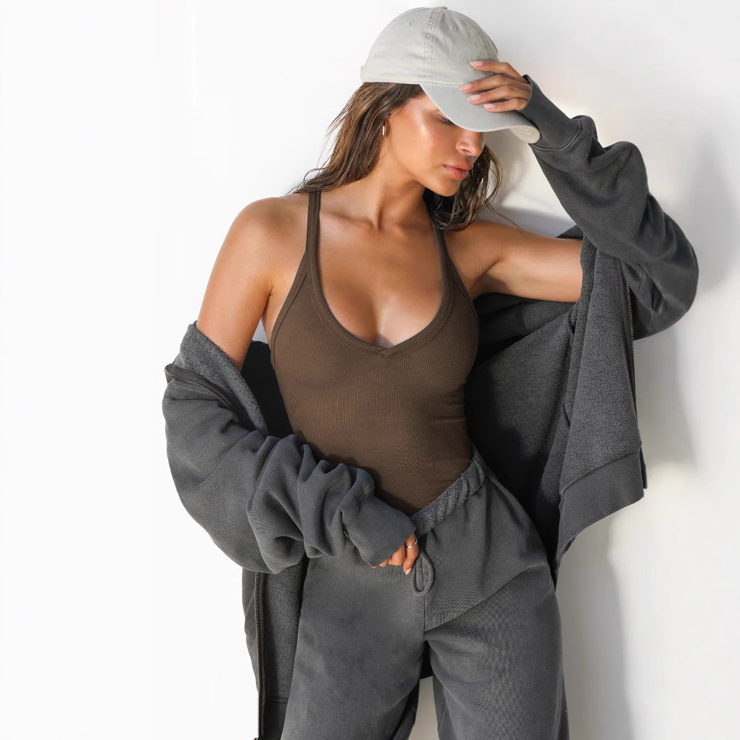 Knitted Vest European And American Women's Clothing