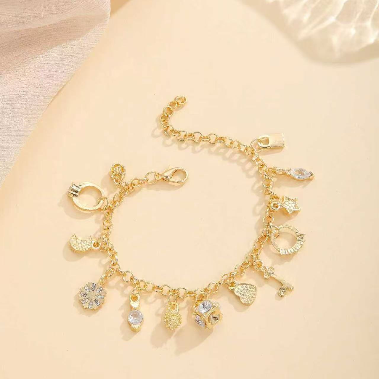 Graceful And Fashionable Thirteen Hanging Bracelet For Women
