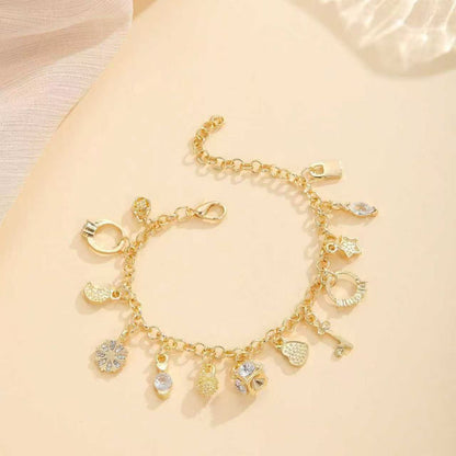 Graceful And Fashionable Thirteen Hanging Bracelet For Women