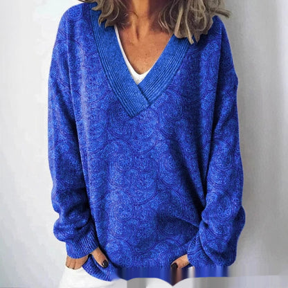 3D Animal Pattern Printed Casual Women's Sweater