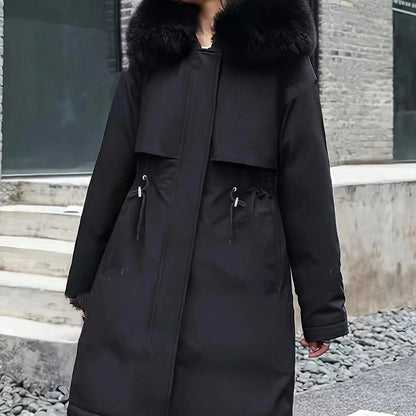 Hooded Loose Fit Slim Windproof Winter Jacket