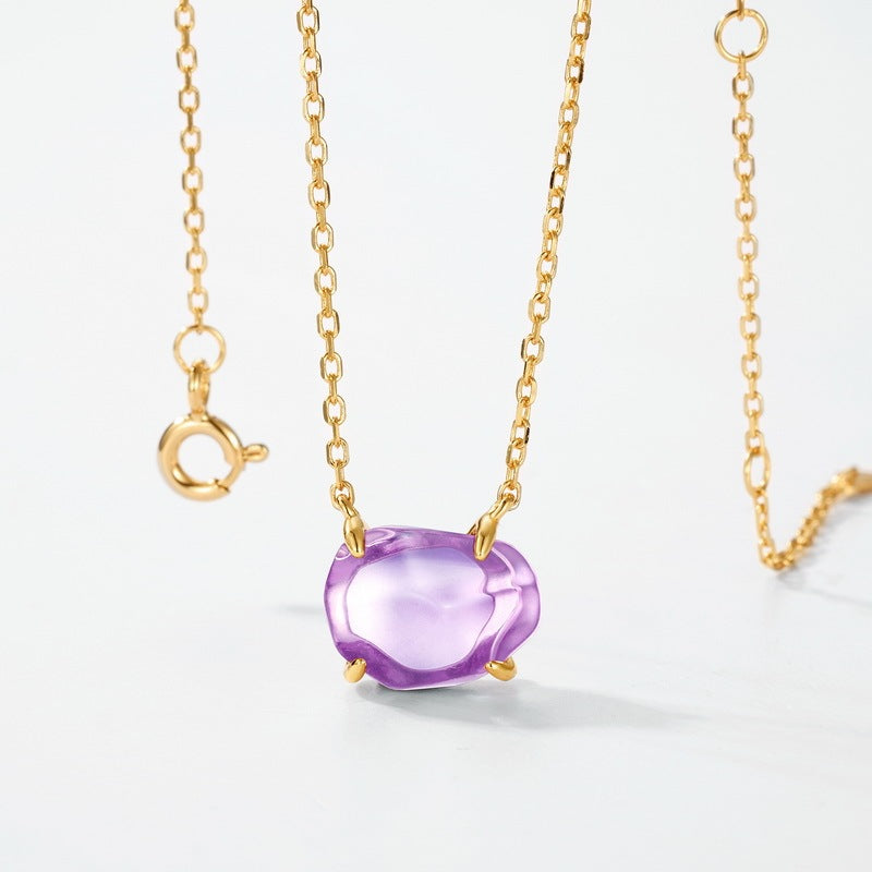 Women's Simple Crystal Vintage Geometric Necklace