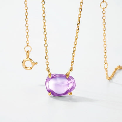 Women's Simple Crystal Vintage Geometric Necklace