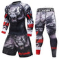 Male Sport Suit Men Running Clothes Sport Wear Yoga Set
