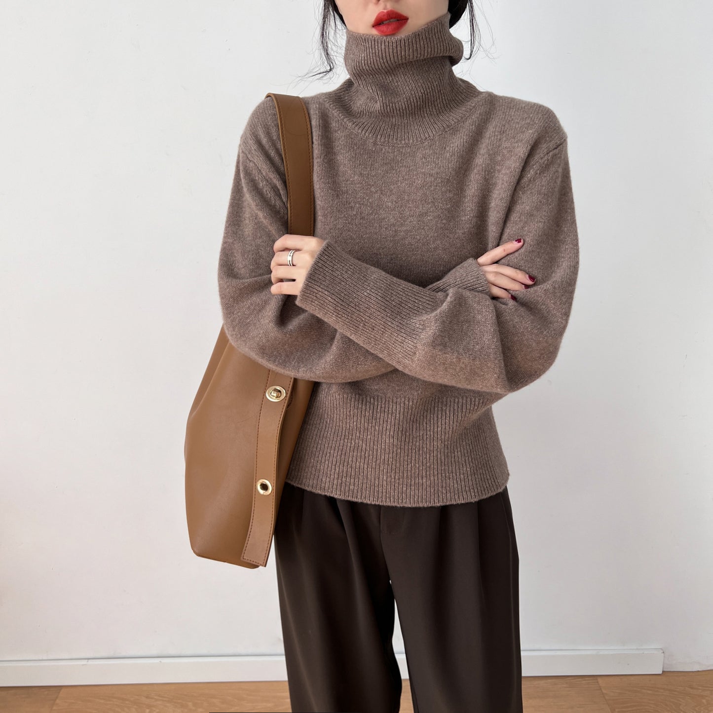 Loose Comfortable Retro Inner Wear Women's Sweater