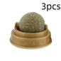 Catnip Balls Cat Treats Rotary Molar Teeth Cleaning