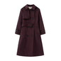 Trench Mid-length British Trench Coat
