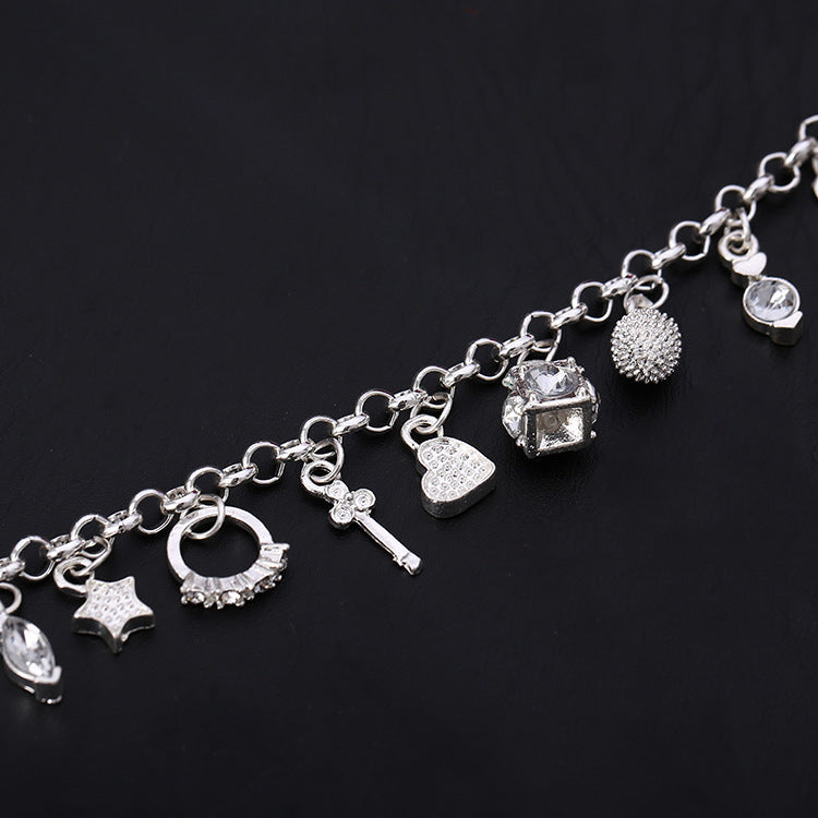 Graceful And Fashionable Thirteen Hanging Bracelet For Women
