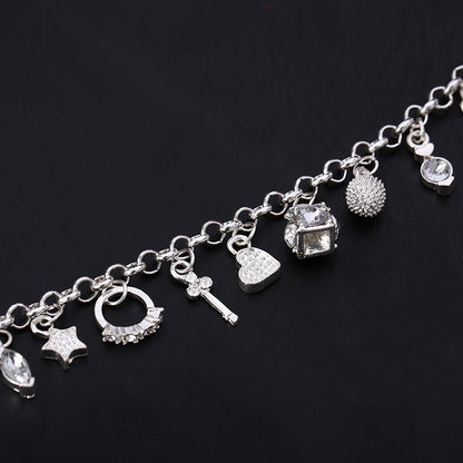Graceful And Fashionable Thirteen Hanging Bracelet For Women