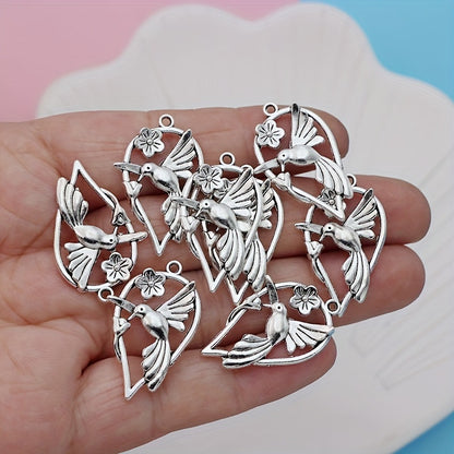 Alloy Flying Bird Series Accessories Diy Bracelet Necklace Cuckoo Pendant