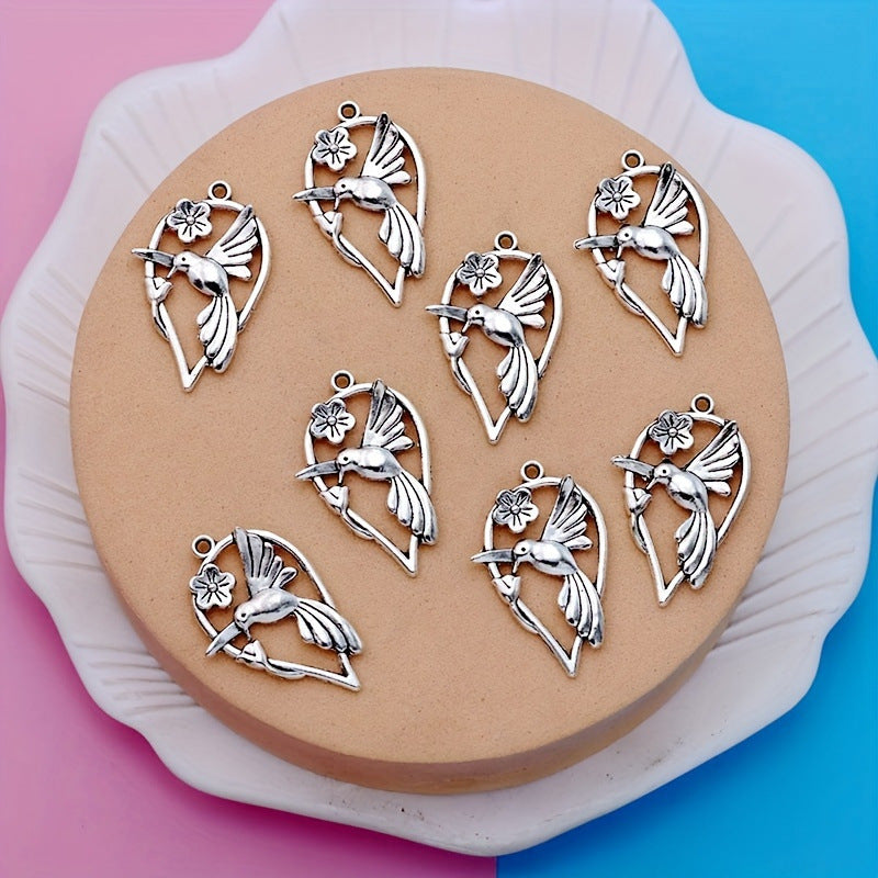 Alloy Flying Bird Series Accessories Diy Bracelet Necklace Cuckoo Pendant