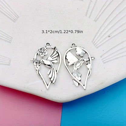 Alloy Flying Bird Series Accessories Diy Bracelet Necklace Cuckoo Pendant