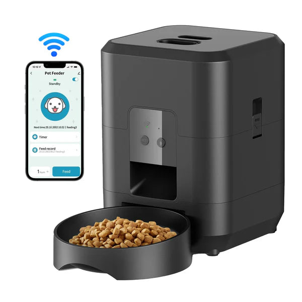 MASAPETS™ Smart Auto Feeder – App Control & Camera
