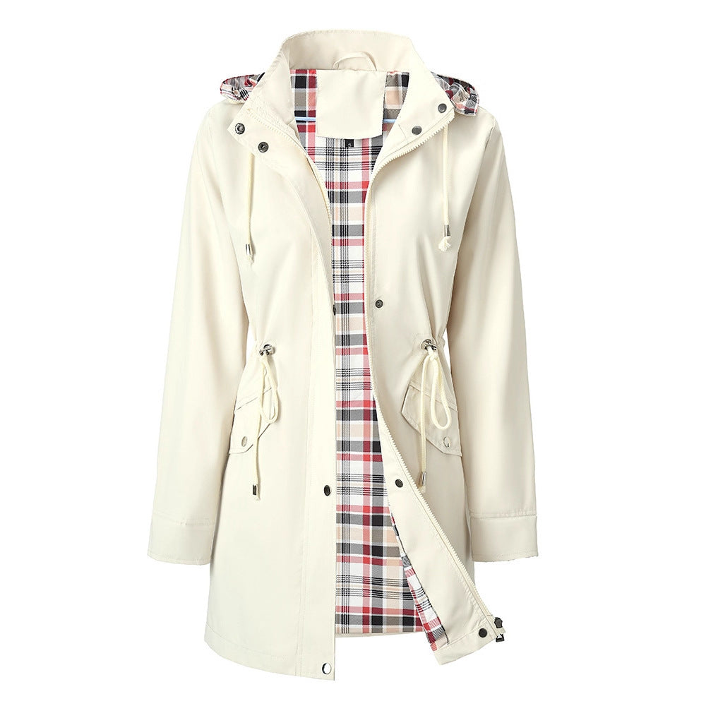 Women's Windbreaker Waterproof Elegant Style