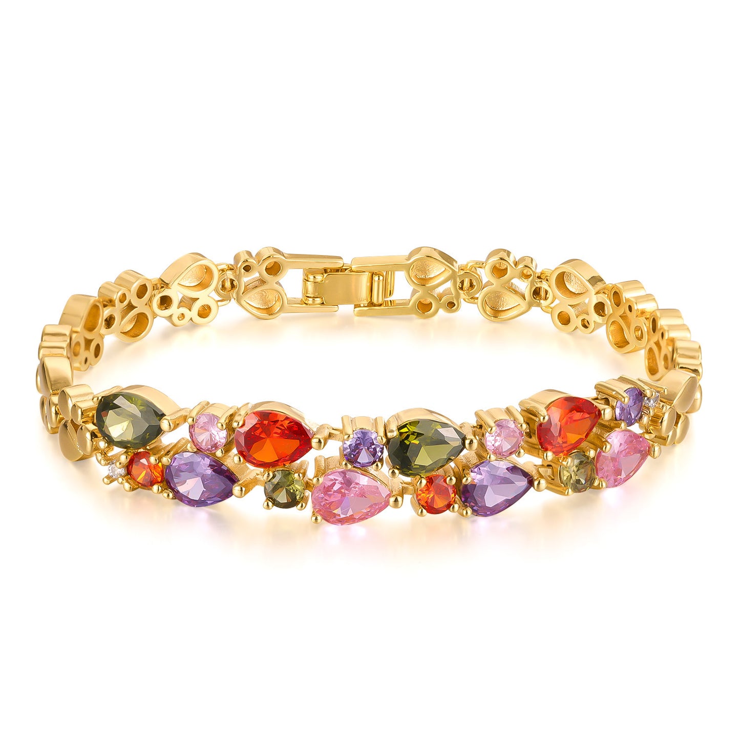 New Beads Double-layer Crystal Bracelet For Women