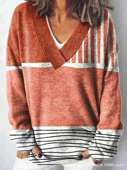 3D Animal Pattern Printed Casual Women's Sweater