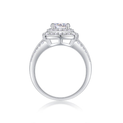 Moissanite Men's Ring Advanced Light Luxury