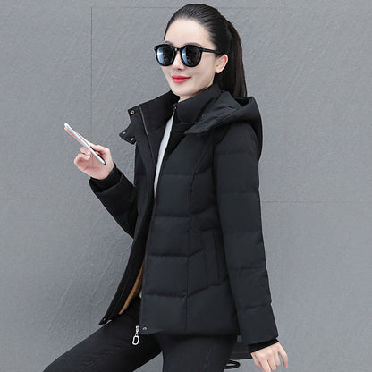 Down Jacket Women's Short Thick Warm Jacket
